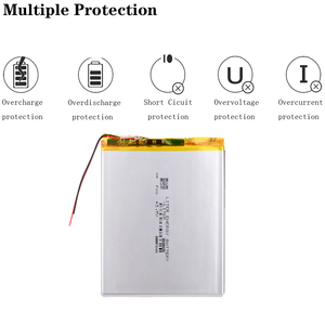 Batterie au lithium polymère rechargeable 30100150 5000 mAh 3,7 V monocellulaire - Product Image 4