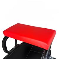 Chaise et tabouret universels pour réparation automobile avec plateau en cuir amovible en forme de U, rouge, Audi A4L 2017-2024