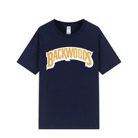 T-shirt uni en coton 100% 1800GSM pour homme, avec logo personnalisé, promotionnel, Backwoods Cookie Bart Simpson