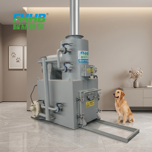 FHHB incinérateur sans fumée four de crémation funéraire automatique pour animaux et animaux de compagnie broyeur de déchets alimentaires pour usine de fabrication à usage domestique - Product Image 2