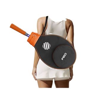 Échantillon gratuit – Sac de sport rigide en EVA pour raquette de pickleball et de tennis, avec poche avant, idéal pour l'entraînement et la vente en gros - Product Image 4
