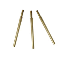 Pièces usinées CNC sur mesure de haute précision en alliage d'aluminium et acier inoxydable, arbres trempés, perçage et fraisage, Shanghai