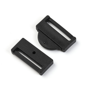 Hebilla Ajustable de Plástico de 25 mm de Diámetro Interior, Color Negro Sólido, para Mochila, Accesorio de Equipaje - Product Image 2