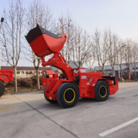 Unterirdischer Bergbau lader Tuoxing TC-200 3-Yard-Kapazität Electric LHD mit Klimaanlage Kabine