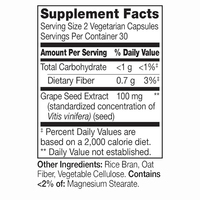 Compléments alimentaires naturels en marque privée OEM, capsules blanchissantes OEM 300 mg, capsules d'extrait de pépins de raisin