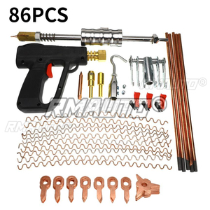146Pcs Car Body Dent Puller <b>Kit</b> Spot <b>Welding</b> Car Body Repairing Tool Spotter Welder Machine Dent Remover Spot <b>Welding</b> Electrodes - Product Image 4