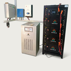 Customizable Home Use Monocrystalline Silicon Solar <b>Kit</b> with MPPT Controller 1KW-10KW Lithium Battery Hybrid System - Product Image 1