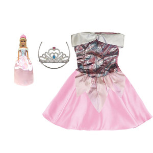 Muñeca de Moda Étnica Princesa con Vestido y Tiara para Niñas de 5 a 7 Años, Vestido Negro con Hombros Descubiertos, Corpiño Brillante y Falda de Satén de 29 cm - Product Image 3