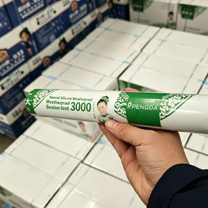 Sellador de Silicona <span class=keywords><strong>Impermeable</strong></span> para Construcción, Adhesivo Resistente a la Intemperie, Gris/Blanco/Transparente/Negro, para Vidrio y <span class=keywords><strong>Cemento</strong></span> - Product Image 5