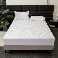 Housse de matelas en microfibre matelassée douce imperméable épaisse Ensemble de literie Protection de matelas respirante Tout enveloppé Drap de lit pour la maison
