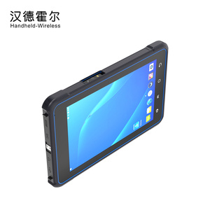 جهاز لوحي صناعي متين بشاشة 8.0 بوصة مقاوم للماء والغبار IP65 يعمل بنظام أندرويد 10.0 ثماني النواة بسرعة <span class=keywords><strong>2</strong></span>.0 جيجاهرتز وبطارية 8000 مللي أمبير مع ماسح ضوئي للرموز الشريطية للتعدين - Product Image 1