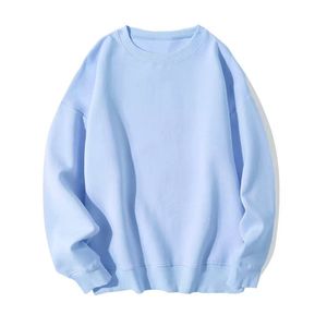 Sudadera Oversize Rosa para Mujer con Logo Personalizado, Estilo Cuello Redondo, Tipo Algodón, Lisa, Estilo Urbano - Product Image 4