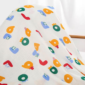 Tessuto stampato in puro <span class=keywords><strong>cotone</strong></span> doppio tessuto di garza crespa increspato <span class=keywords><strong>seersucker</strong></span> per vestiti per bambini - Product Image 3