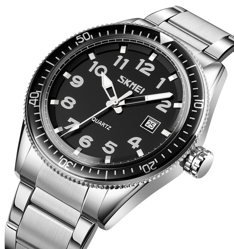 เหล็กสีเงิน-ดำ