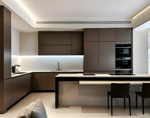 Ensembles d'armoires de cuisine Finition élégante avec rangement réglable et construction durable pour une utilisation durable Ensembles d'armoires de cuisine - Product Image 3