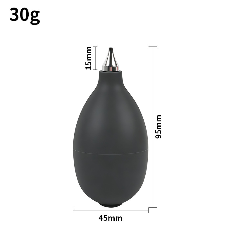 Medium size [metal mouth] Black - Bagged