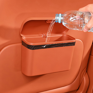 Boîte de rangement universelle pour l'intérieur de la voiture, poubelle suspendue étanche en ABS pour le dossier du siège, côté porte, adaptée à BMW, Toyota, Honda - Product Image 5