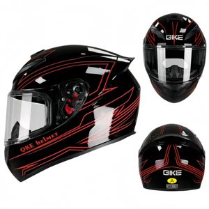 La nouvelle liste ABS boîtier intégral casque de moto CCC approuvé conception graphique pour hommes et femmes - Product Image 4