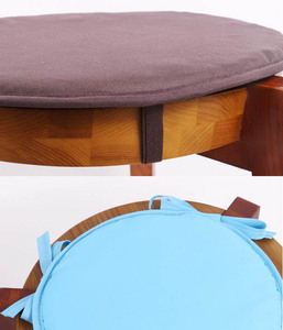<span class=keywords><strong>Cojines</strong></span> <span class=keywords><strong>de</strong></span> Asiento Redondos Antideslizantes <span class=keywords><strong>de</strong></span> Espuma Viscoelástica con Lazos, Nuevos y a la Moda - Product Image 6