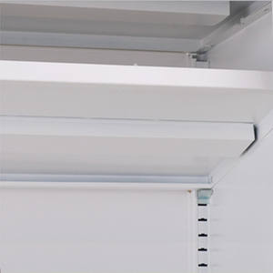 Aparador de acero de diseño nórdico, mueble de soporte de TV <span class=keywords><strong>para</strong></span> <span class=keywords><strong>televisión</strong></span>, muebles de sala de estar, <span class=keywords><strong>aparadores</strong></span> de almacenamiento de metal de 2 puertas - Product Image 5