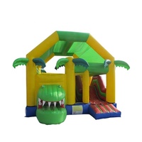 EN14960 Certified Inflatable Bouncing Castles Dinosaur Commercial Bounce Houses