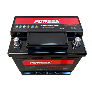 แบตเตอรี่รถยนต์ POWSEA รุ่นใหม่ ประสิทธิภาพสูง ปิดผนึก ไม่ต้องบำรุงรักษา ระบบสตาร์ท-สต็อปอัตโนมัติ <span class=keywords><strong>EFB</strong></span> 60/6-QTPE-60 12V <span class=keywords><strong>60AH</strong></span> - Product Image 4