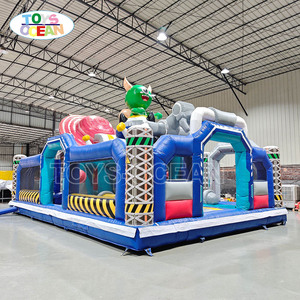 Parque Infantil Inflable con Diseño Espacial Personalizado, con Obstáculos, Zona de Brincos y Tobogán, Apto para Niños - Product Image 2
