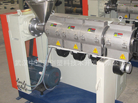 Extrudeuse Monovis PVC/PE Directement du Fabricant SJ 65 Rapport L/D 33:1 Puissance 30KW Ligne d'Extrusion pour la Production de Tuyaux Thermorétractables en PE