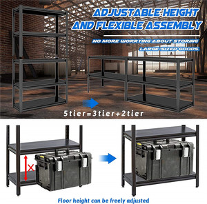 <span class=keywords><strong>Precio</strong></span> <span class=keywords><strong>de</strong></span> fábrica 4/5/6 capas ajustable <span class=keywords><strong>de</strong></span> doble cara almacén almacenamiento <span class=keywords><strong>de</strong></span> acero estantería <span class=keywords><strong>de</strong></span> Metal para el hogar - Product Image 6