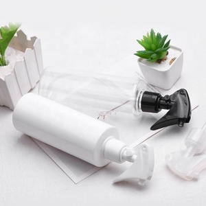 2026 Room <b>Flat</b> Shoulder Spray Bottles 300ml <b>White</b> Round Plastic Perfume Spray Bottle - Product Image 4