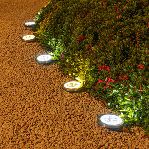 <b>Solar</b> Garden Lights 6V LED Water Resistant Outdoor Pathway Step Lawn <b>Lighting</b> - Product Image 3