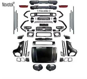 ชุดแต่งรอบคัน PP Material W463 อัพเกรดเป็น W464 Style สำหรับ <span class=keywords><strong>Mercedes</strong></span> W463 G500 G63 <span class=keywords><strong>G65</strong></span> G Class  เข้ารูปพอดีอย่างสมบูรณ์แบบ - Product Image 1