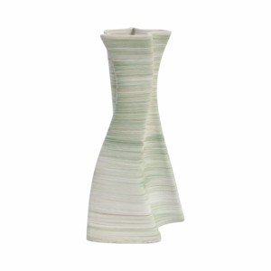 Vaso in Porcellana Stampato in 3D, Decorazione Moderna per la Casa, Forma Stratificata, Vaso in Ceramica per Fiori da Esposizione in Soggiorno - Product Image 4