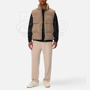 Recién llegado, chaleco acolchado para hombres, chaleco acolchado de alta calidad para hombres, chaleco acolchado bajo MOQ para hombres, chaleco acolchado hecho a medida - Product Image 2