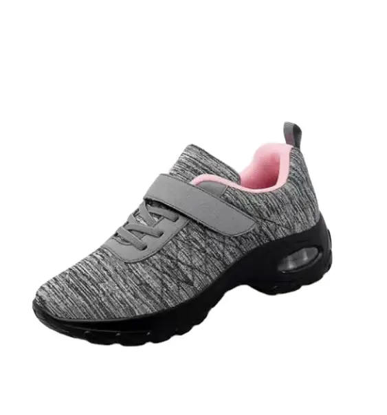 Nouvelles chaussures à plate-forme basse pour femmes chaussure Hombr Sport Walk Work Out chaussures souples bon marché