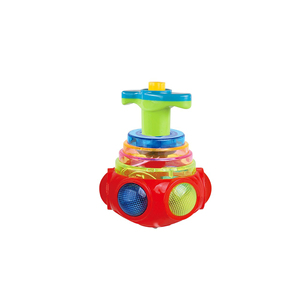 HLC584 Jouet Gyroscope Lumineux, Jouet Soucoupe Volante Libellule en Bambou, Jouets <span class=keywords><strong>Toupie</strong></span> Volante, Jouet <span class=keywords><strong>Lanceur</strong></span> à Catapulte pour Enfants - Product Image 2