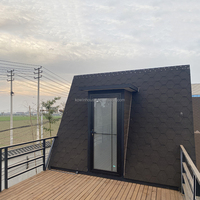 Chalet de luxe à structure triangulaire/Petite maison/Maison triangulaire Panneau sandwich Une maison à ossature à vivre