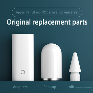หัวปากกาแบบร้อนสำหรับ <span class=keywords><strong>Apple</strong></span> <span class=keywords><strong>Pencil</strong></span> รุ่นที่ <span class=keywords><strong>1</strong></span> และ 2, อะแดปเตอร์ฝาครอบหัวปากกาสำหรับอุปกรณ์เสริม <span class=keywords><strong>Pencil</strong></span> - Product Image 4