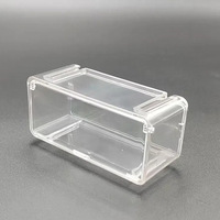Boîte de rangement pour voitures miniatures de haute qualité, adaptée aux voitures à l'échelle 1:64, transparente, anti-poussière, empilable, pour collectionner les modèles de voitures en métal