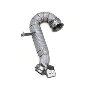 Downpipe sur mesure en stock pour Mercedes-Benz AMG GT50/GT53 3.0T 2019-2023, en acier inoxydable 304 Boska, tuyaux d'échappement - Product Image 1