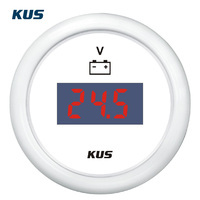 KUS SEA-V Seri 52mm 9~32V Voltmeter Digital 12V/24V untuk Kapal Universal