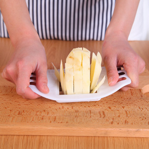 Gadgets de cuisine créatifs : trancheuse à pommes de terre, machine à frites, râpe à fruits et légumes, coupe-lanières, vente en gros. - Product Image 2