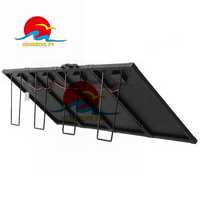 120W 160W 200W 300W 400W Panneau solaire pliable ultra mince semi-rigide avec cadre et support