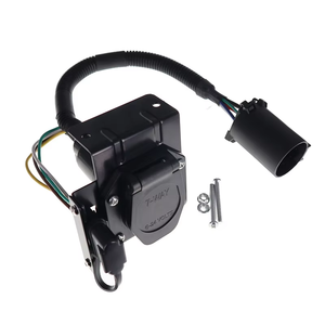 Adaptateur de câblage 4 voies plat à <span class=keywords><strong>7</strong></span> voies pour RV Jeu de fiches d'attelage de <span class=keywords><strong>remorque</strong></span> pratique Remplacement du support Outil Pièces de <span class=keywords><strong>remorque</strong></span> Accessoires - Product Image 3