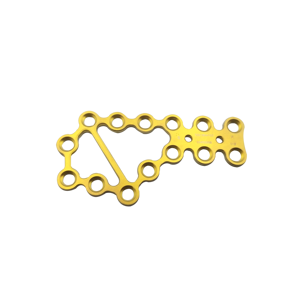 Geasure اللوازم الطبية تقويم العظم التيتانيوم Calcaneus والكاحل قفل لوحة - Product Image 1