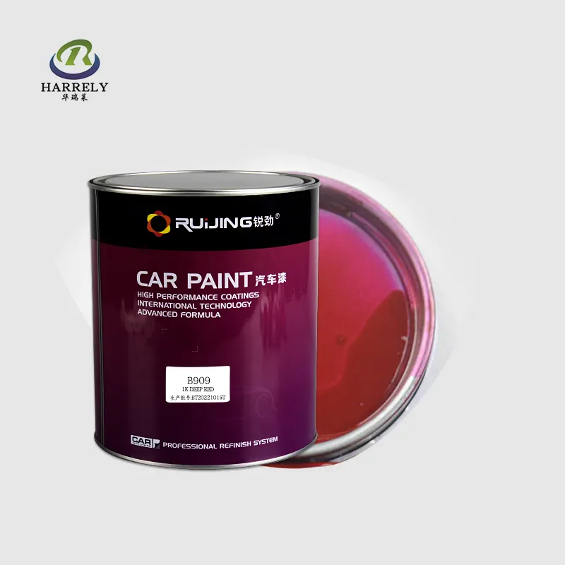 1K auto rouge profond peinture en aérosol imperméable à l'eau réparation de carrosserie peinture de voiture