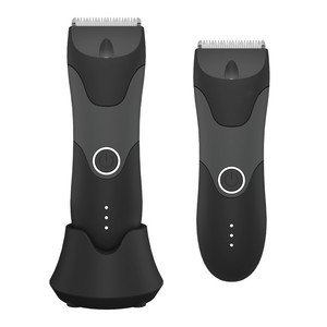 Maquinilla de afeitar eléctrica inalámbrica <span class=keywords><strong>para</strong></span> la ingle y el cuerpo con logotipo personalizado <span class=keywords><strong>para</strong></span> áreas sensibles, máquina de afeitar indolora con hoja de cerámica <span class=keywords><strong>para</strong></span> hombres - Product Image 2