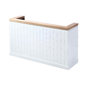 Offerta Speciale - Bancone Cassa Semplice e Minimalista, Scrivania Reception per Negozi di Abbigliamento e Saloni di Bellezza - Product Image 5
