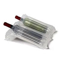 Sac à colonne d'air pour bouteille de vin, emballage protecteur gonflable, sac à coussin d'air antichoc pour bouteille de vin pour l'expédition
