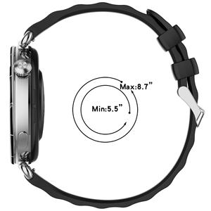 Correas de Silicona Suave de 18 mm y 22 mm con Hebilla de Presión para Reloj 6 de 41 mm, Correa Deportiva Transpirable para Reloj Deportivo - Product Image 3